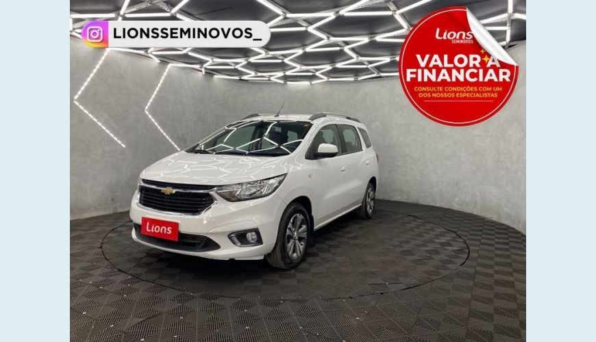 CHEVROLET SPIN PREMIER 7S 1.8 AUT. FLEX - BRANCO - 2022 Foto 1 (Grande)