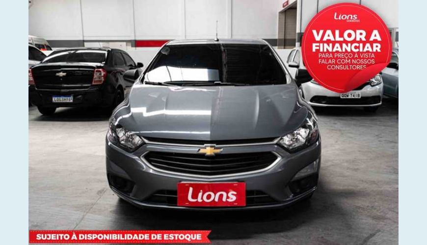 CHEVROLET ONIX 1.0 FLEX - CINZA - 2020 Foto 1 (Grande)