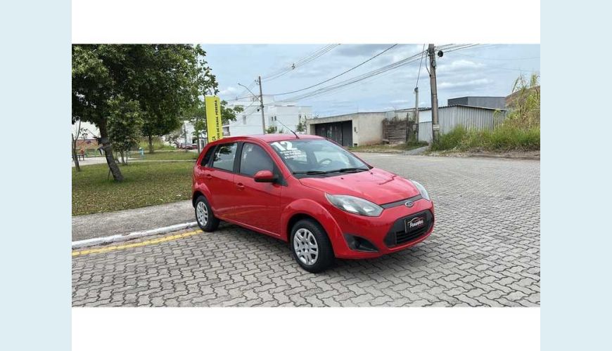 FORD FIESTA HATCH 1.0 FLEX - VERMELHO - 2012 Foto 1 (Grande)