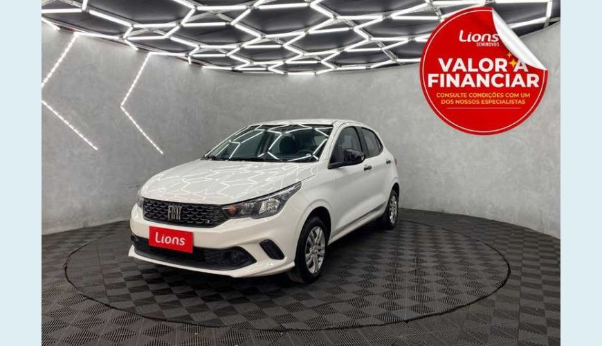 FIAT ARGO 1.0 FLEX - BRANCO - 2021 Foto 1 (Grande)