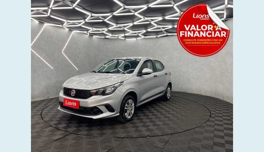 FIAT ARGO 1.0 FLEX - PRATA - 2021 Foto 1 (Grande)