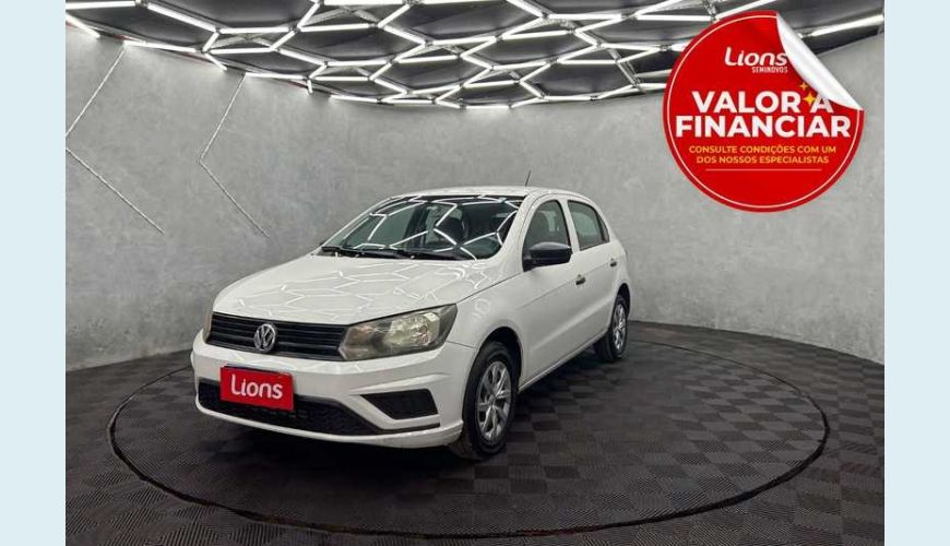 VOLKSWAGEN GOL 1.0 12V FLEX - BRANCO - 2023 Foto 1 (Grande)