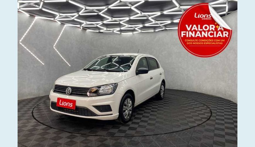 VOLKSWAGEN GOL 1.0 12V FLEX - BRANCO - 2019 Foto 1 (Grande)