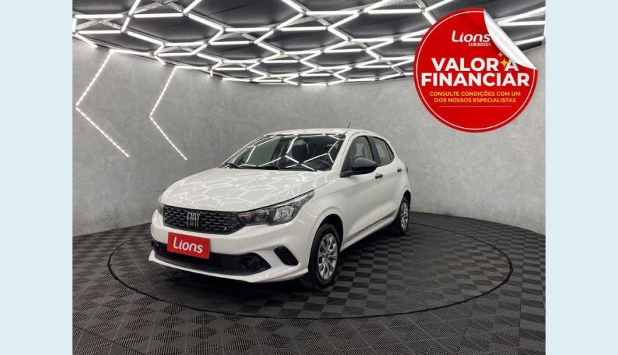 FIAT ARGO 1.0 FLEX - BRANCO - 2021 Foto 1 (Grande)