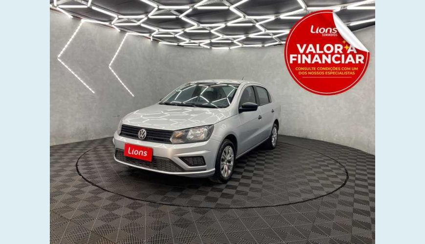 VOLKSWAGEN VOYAGE 1.6 MSI 8V FLEX - PRATA - 2020 Foto 1 (Grande)