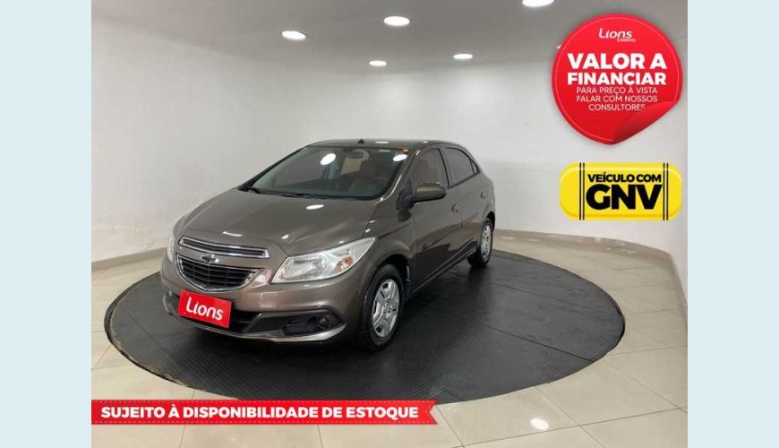 CHEVROLET ONIX 1.0 LS SPE/4 - CINZA - 2013 Foto 1 (Grande)