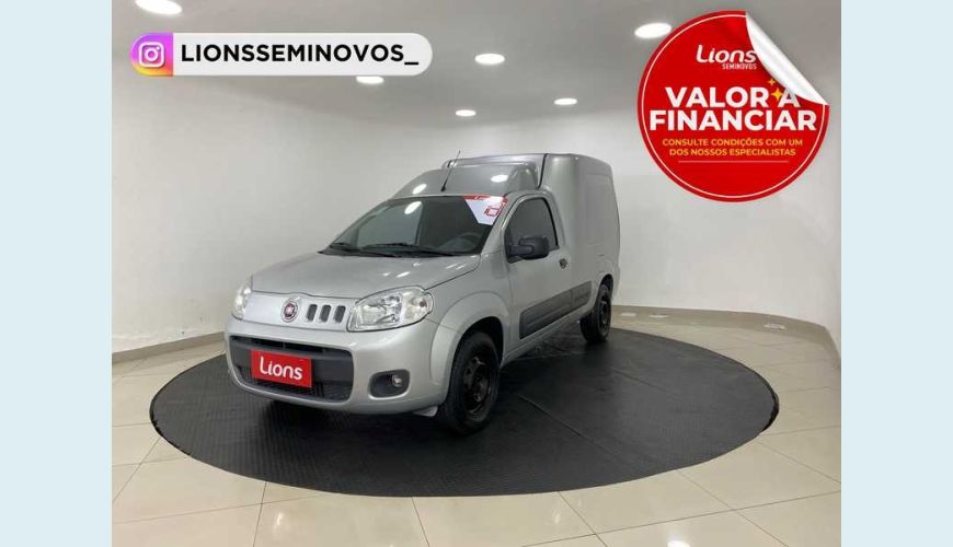 FIAT FIORINO 1.4 EVO HARD WORKING FLEX - PRATA - 2018 Foto 1 (Grande)