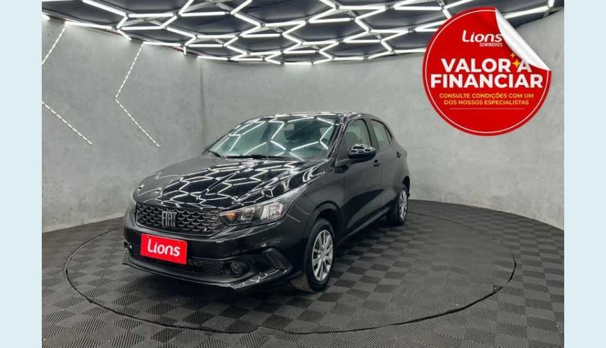 FIAT ARGO 1.0 FLEX - PRETO - 2021 Foto 1 (Grande)