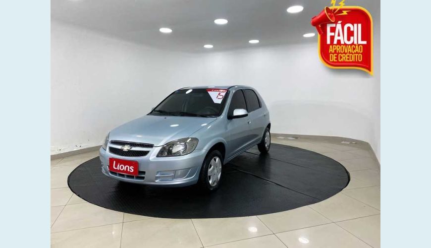 CHEVROLET CELTA LT 1.0 FLEX - PRATA - 2015 Foto 1 (Grande)