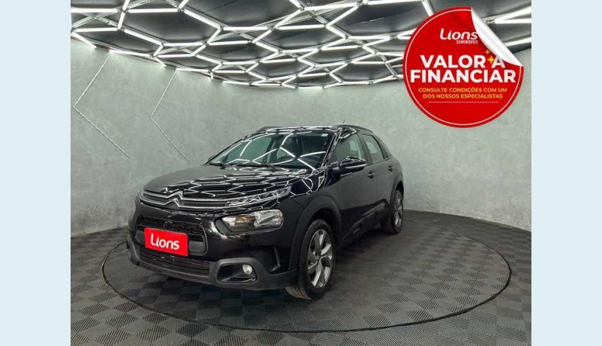 CITROËN C4 CACTUS 1.6 FEEL AUT. FLEX - PRETO - 2022 Foto 1 (Grande)