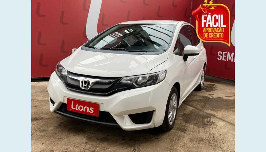 HONDA FIT 1.5 16V LX CVT FLEX - BRANCO - 2015 Foto 1 (Grande)