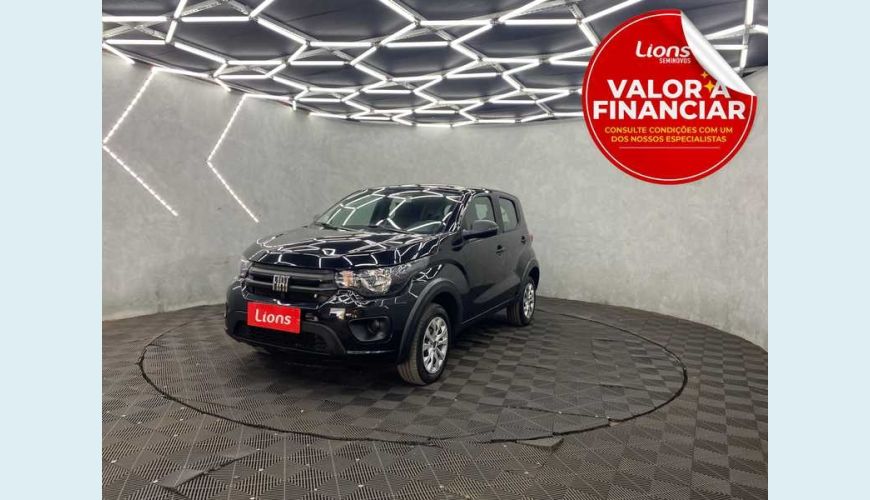 FIAT MOBI LIKE 1.0 FLEX - PRETO - 2022 Foto 1 (Grande)