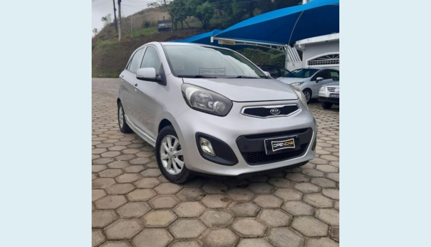 KIA PICANTO 1.0 EX 12V FLEX 4P AUT. - PRATA - 2013 Foto 1 (Grande)