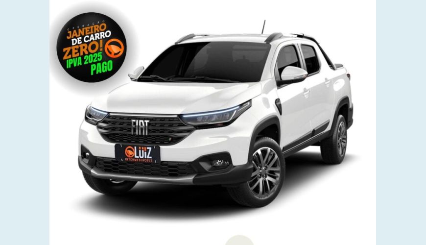 FIAT STRADA VOLCANO 1.3 FLEX 8V CD AUT. - BRANCO - 2026 Foto 1 (Grande)