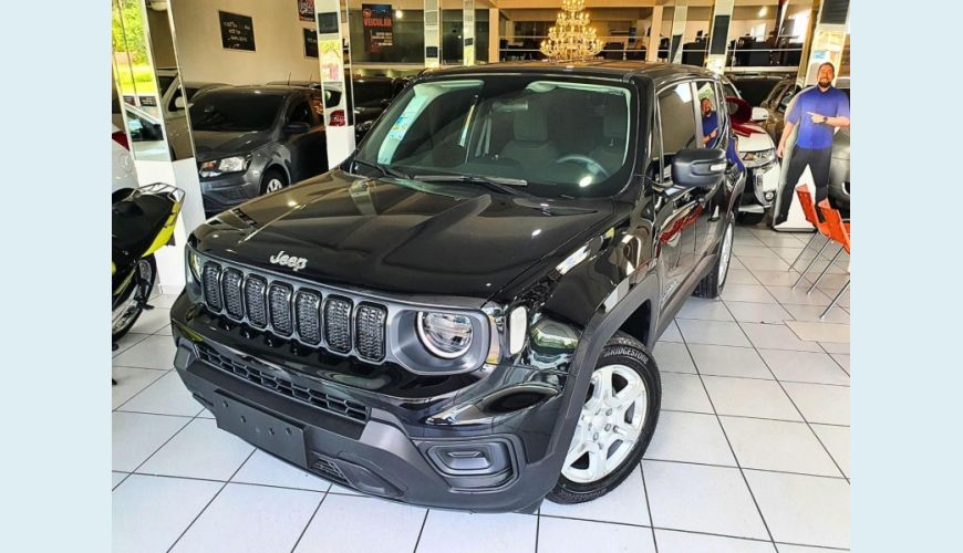 JEEP RENEGADE T270 1.3 TB 4X2 FLEX AUT - PRETO - 2026 Foto 1 (Grande)
