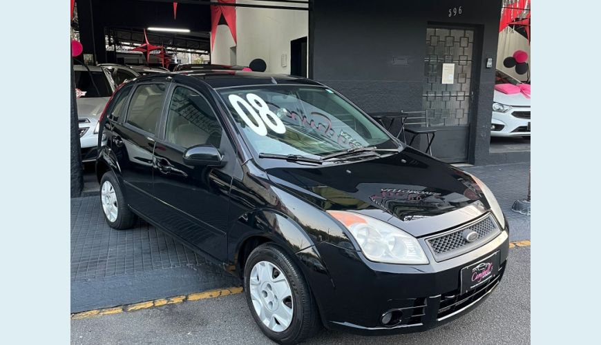 FORD FIESTA 1.0 8V FLEX/CLASS 1.0 8V FLEX 5P - PRETO - 2008 Foto 1 (Grande)