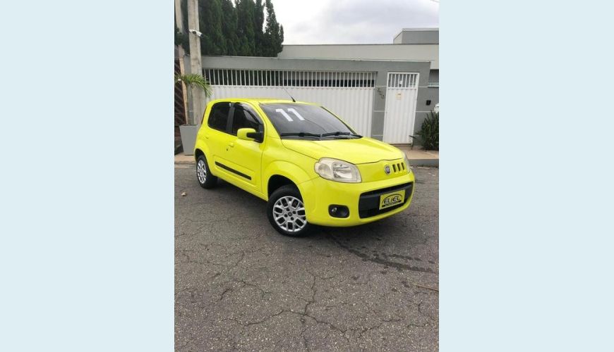 FIAT UNO VIVACE 1.0 - AMARELO - 2011 Foto 1 (Grande)