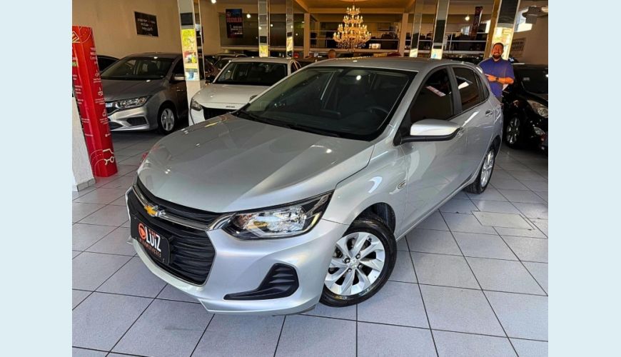 CHEVROLET ONIX LT 2 1.0 MT - PRATA - 2023 Foto 1 (Grande)