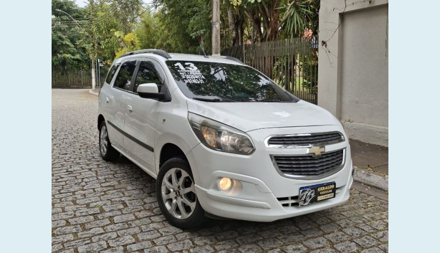 CHEVROLET SPIN LTZ 1.8 8V ECONO.FLEX 5P AUT. - BRANCO - 2013 Foto 1 (Grande)