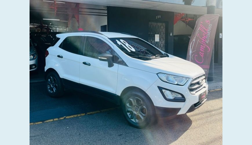 FORD ECOSPORT FREESTYLE 1.5 12V FLEX 5P MEC. - BRANCO - 2018 Foto 1 (Grande)
