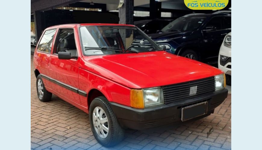 FIAT UNO MILLE 1.0/ I.E./ELECTRONIC/BRIO 2P - VERMELHO - 1993 Foto 1 (Grande)