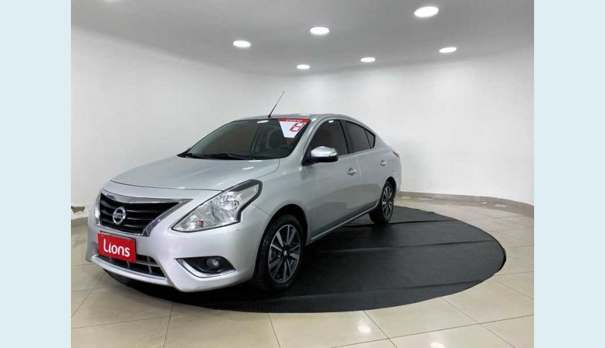 NISSAN VERSA 1.6 16V SV FLEXSTART CVT FLEX - PRATA - 2018 Foto 1 (Grande)