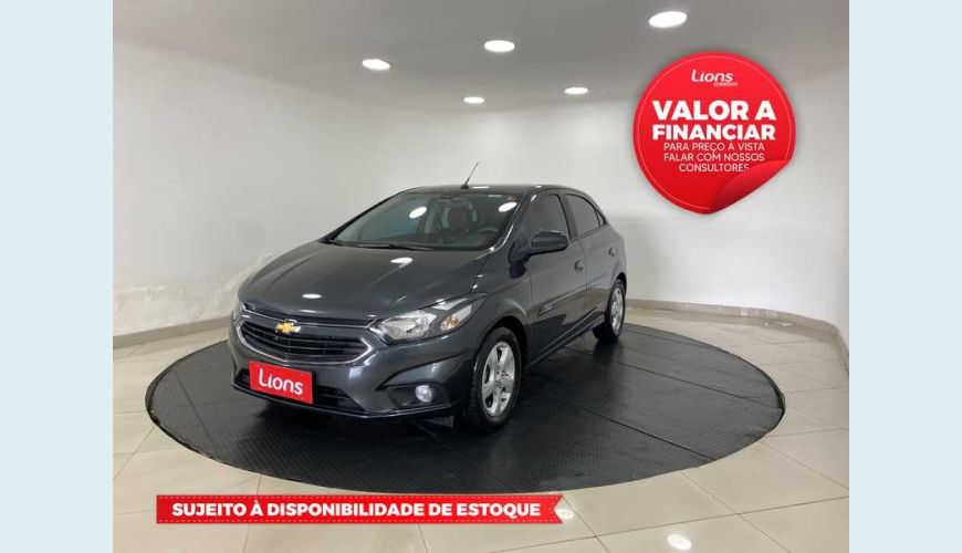 CHEVROLET ONIX 1.4 LT SPE/4 - CINZA - 2019 Foto 1 (Grande)