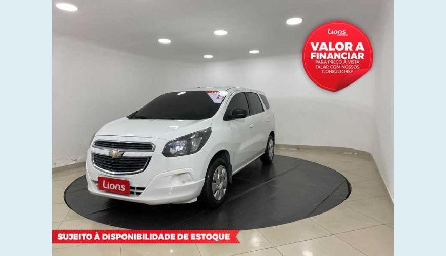 CHEVROLET SPIN LT 5S 1.8 AUT. FLEX - BRANCO - 2016 Foto 1 (Grande)