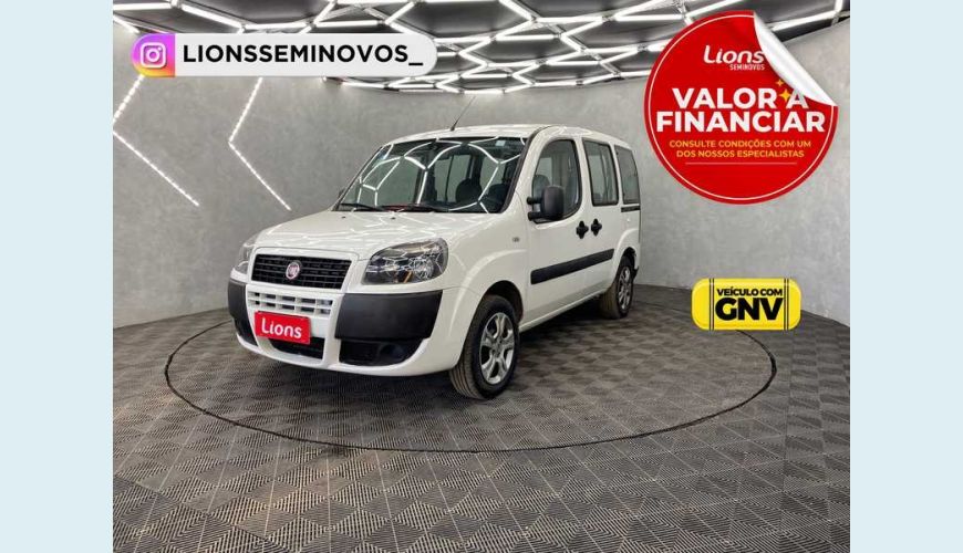 FIAT DOBLO ESSENCE 1.8 16V FLEX - BRANCO - 2020 Foto 1 (Grande)