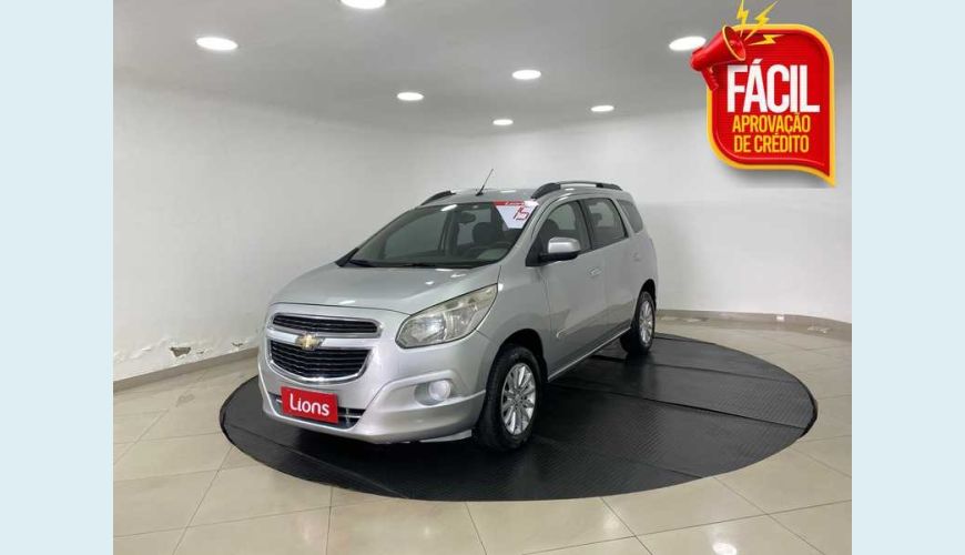 CHEVROLET SPIN LT 5S 1.8 AUT. FLEX - PRATA - 2015 Foto 1 (Grande)