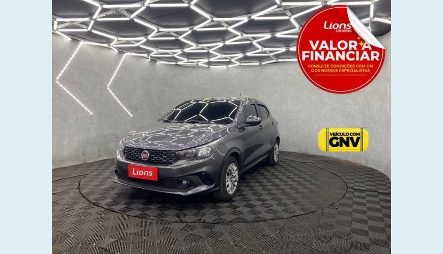 FIAT ARGO DRIVE 1.0 FIREFLY FLEX - CINZA - 2020 Foto 1 (Grande)