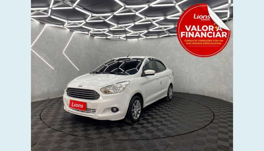 FORD KA SEDAN SE 1.5 12V FLEX - BRANCO - 2018 Foto 1 (Grande)