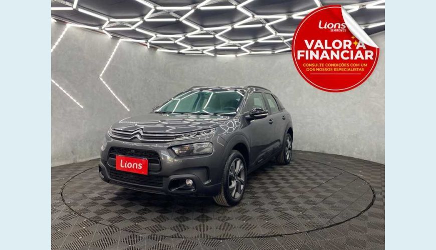 CITROËN C4 CACTUS 1.6 FEEL AUT. FLEX - CINZA - 2022 Foto 1 (Grande)