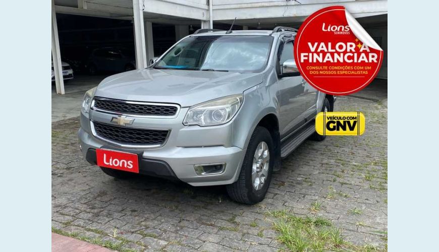 CHEVROLET S-10 CD S-10 LTZ 2.4 4X2 CD FLEX - PRATA - 2014 Foto 1 (Grande)