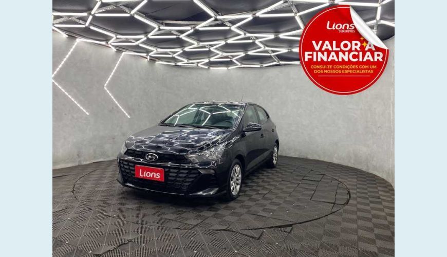 HYUNDAI HB 20 COMFORT 1.0 FLEX - PRETO - 2023 Foto 1 (Grande)