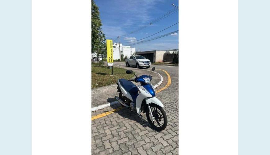 HONDA BIZ 125I FLEX - BRANCO - 2024 Foto 1 (Grande)
