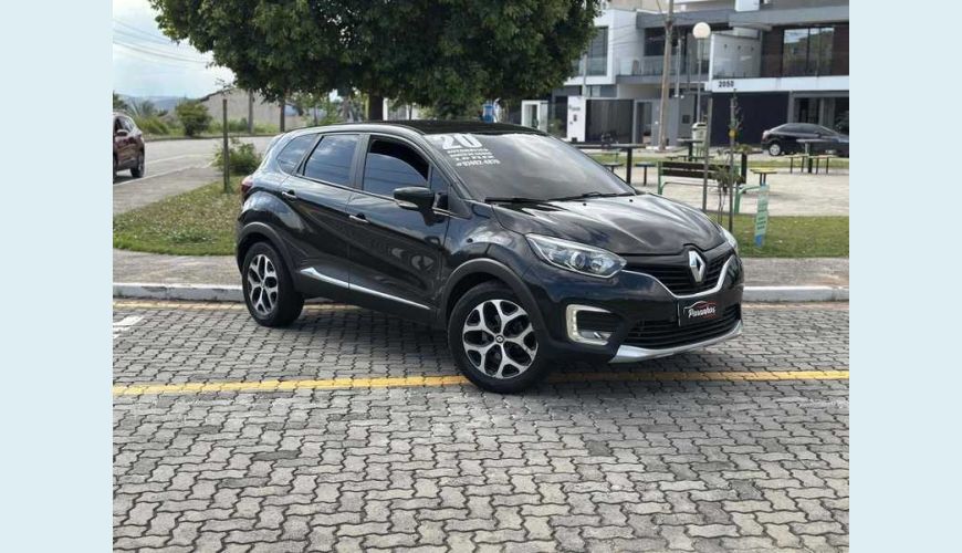 RENAULT CAPTUR INTENSE 1.6 16V SCE CVT FLEX - PRETO - 2020 Foto 1 (Grande)