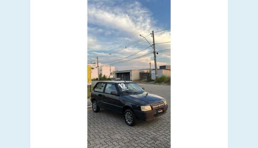 FIAT UNO MILLE FIRE ECONOMY 1.0 FLEX 4P - AZUL - 2012 Foto 1 (Grande)