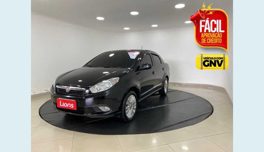 FIAT GRAND SIENA ESSENCE 1.6 16V FLEX - PRETO - 2014 Foto 1 (Grande)