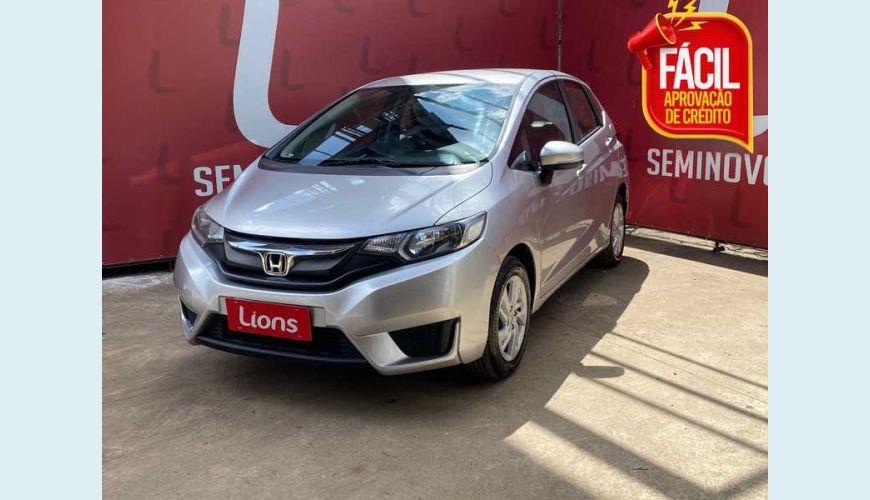 HONDA FIT 1.5 16V LX CVT FLEX - PRATA - 2015 Foto 1 (Grande)