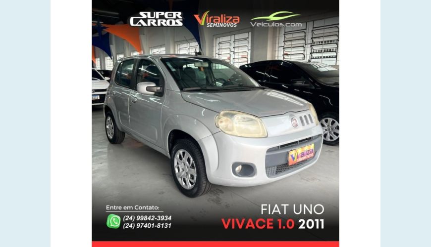 FIAT UNO - PRATA - 2011 Foto 1 (Grande)