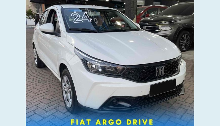 FIAT ARGO DRIVE 1.0 6V FLEX - BRANCO - 2024 Foto 1 (Grande)