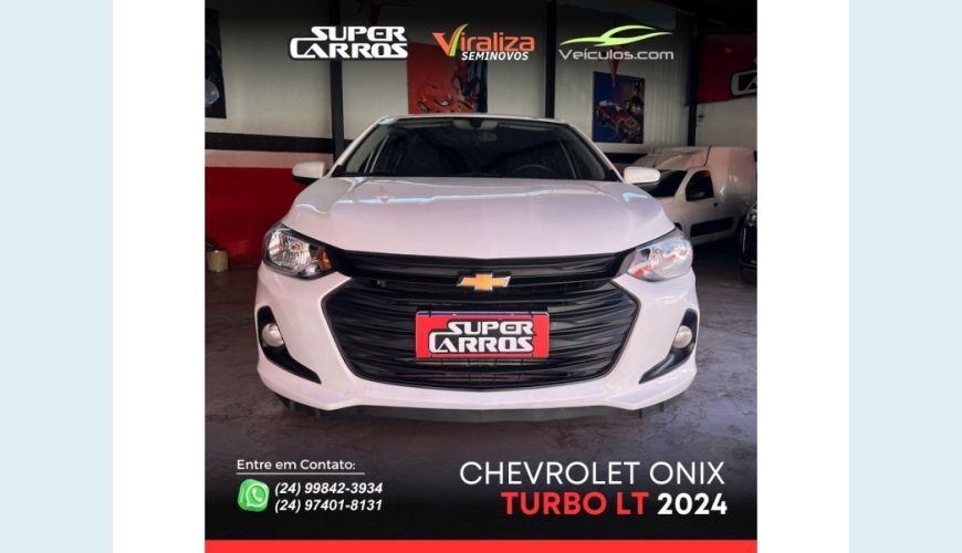 CHEVROLET ONIX - BRANCO - 2024 Foto 1 (Grande)