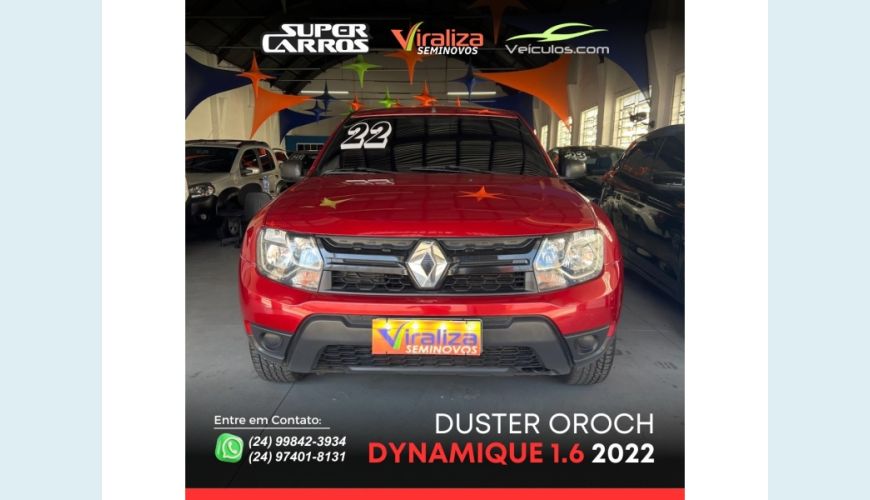 RENAULT DUSTER OROCH - VERMELHO - 2022 Foto 1 (Grande)