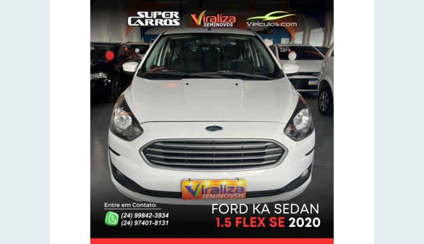 FORD KA - BRANCO - 2020 Foto 1 (Grande)