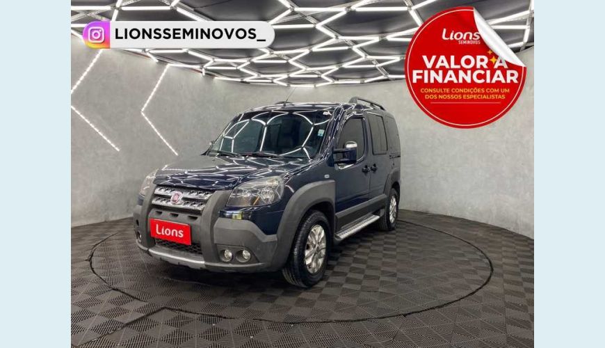 FIAT DOBLO ADVENTURE 1.8 FLEX - AZUL - 2014 Foto 1 (Grande)