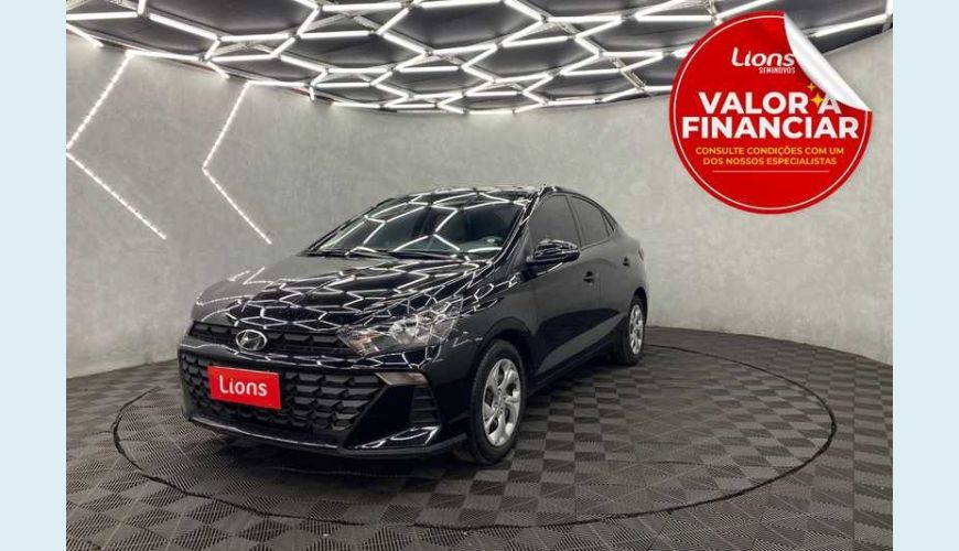 HYUNDAI HB 20S COMFORT 1.0 FLEX - PRETO - 2023 Foto 1 (Grande)