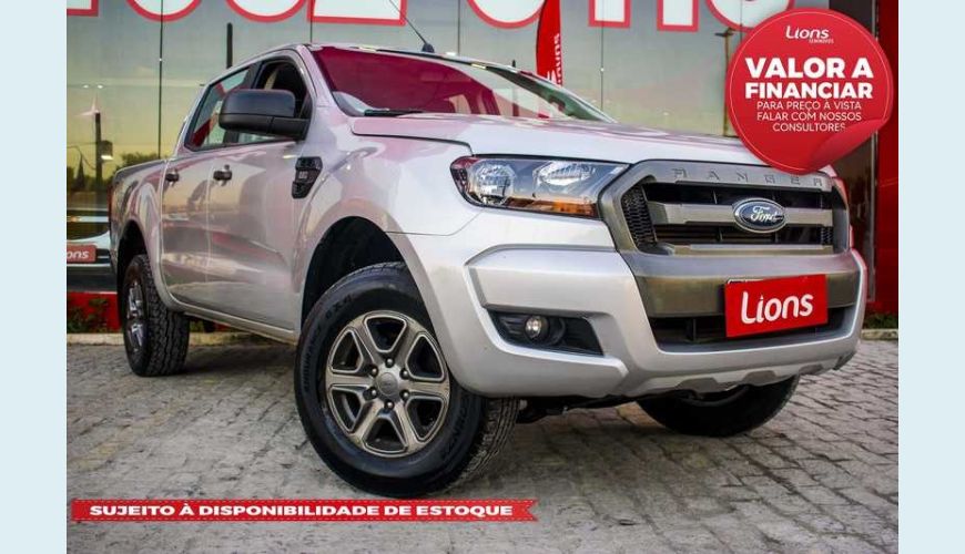 FORD RANGER CD RANGER 2.2 TD XLS CD 4X4 AUT. - PRATA - 2017 Foto 1 (Grande)