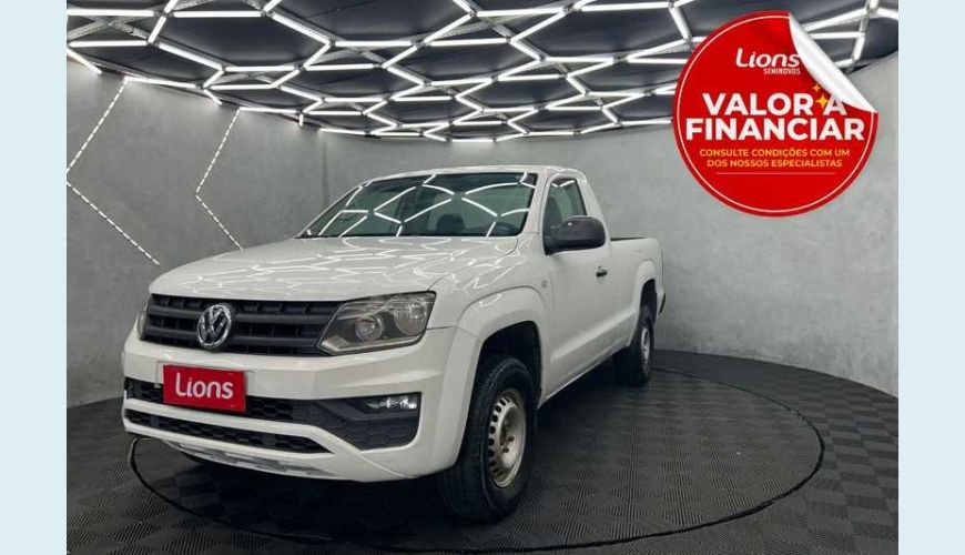 VOLKSWAGEN AMAROK 2.0 S 4X4 TDI CS - BRANCO - 2019 Foto 1 (Grande)