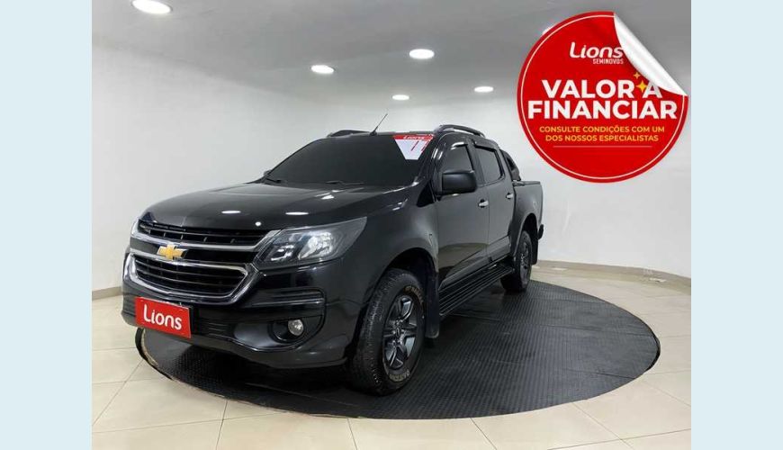 CHEVROLET S-10 CD S-10 2.5 ECOTEC SIDI ADVANTAGE 4X2 CD - PRETO - 2017 Foto 1 (Grande)